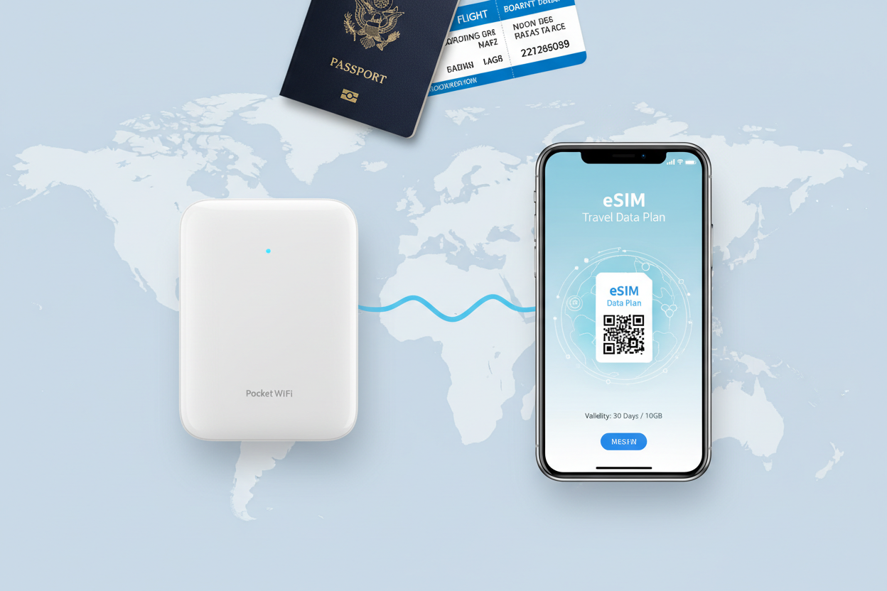 台湾旅行はWi-FiルーターとeSIMどちらがいい?選び方を徹底比較