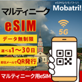 【マルティニーク eSIM】 無制限プラン 1日〜30日 プリペイド esim Orange Caraibe回線 データ通信専用 5G/4G